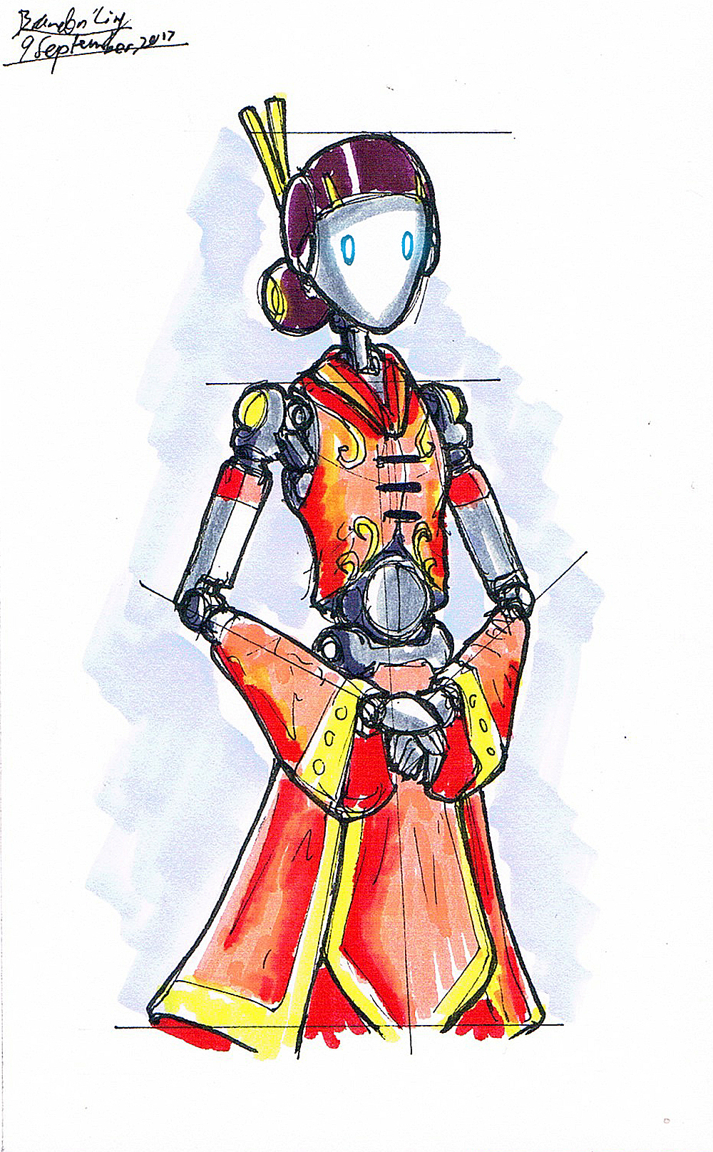 Native/Fantasy robot- The Servant