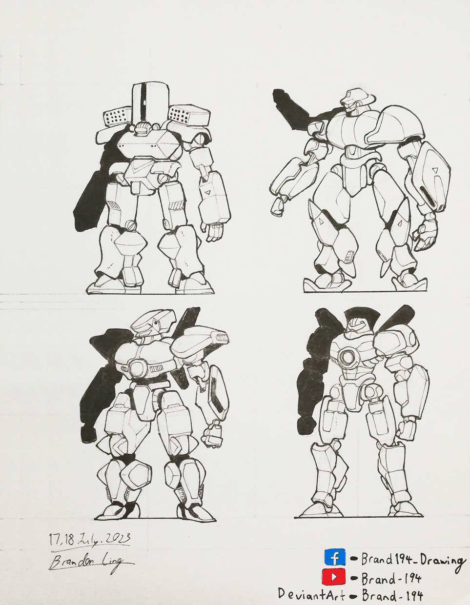 Pacific rim Jaegers, fan art sketches by Brand-194 on DeviantArt