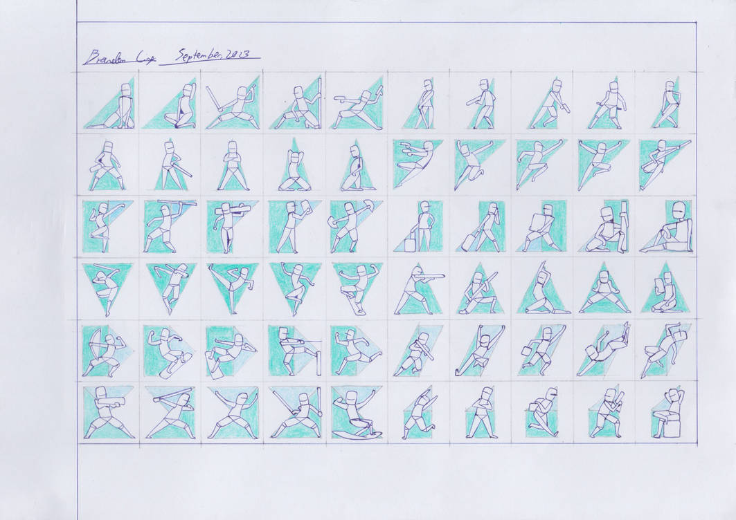 September Action Poses, Part 1 by Brand-194 on DeviantArt