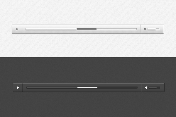 Audio Player PSD Freebie