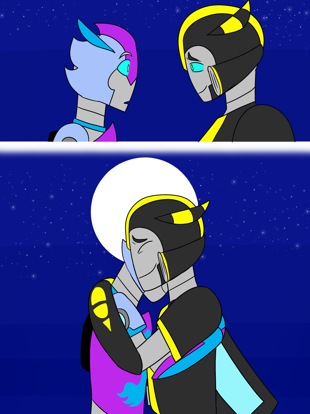 Day 7 Hugs by HahStudios on DeviantArt