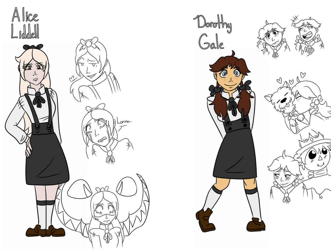 Protag Duo by HahStudios on DeviantArt