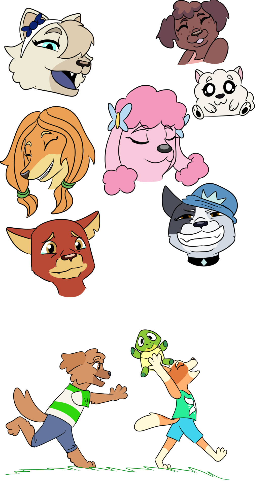 Bluey Doodles by HahStudios on DeviantArt