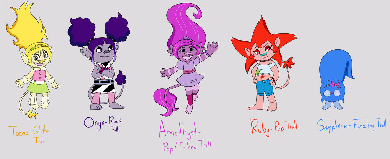 Trollz Redesigns by HahStudios on DeviantArt