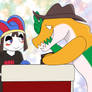 Flirting With The Cashier