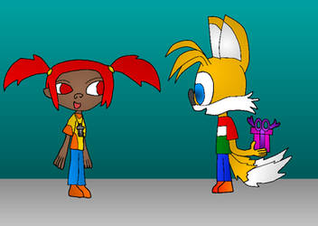 Tails' Gift for Sari