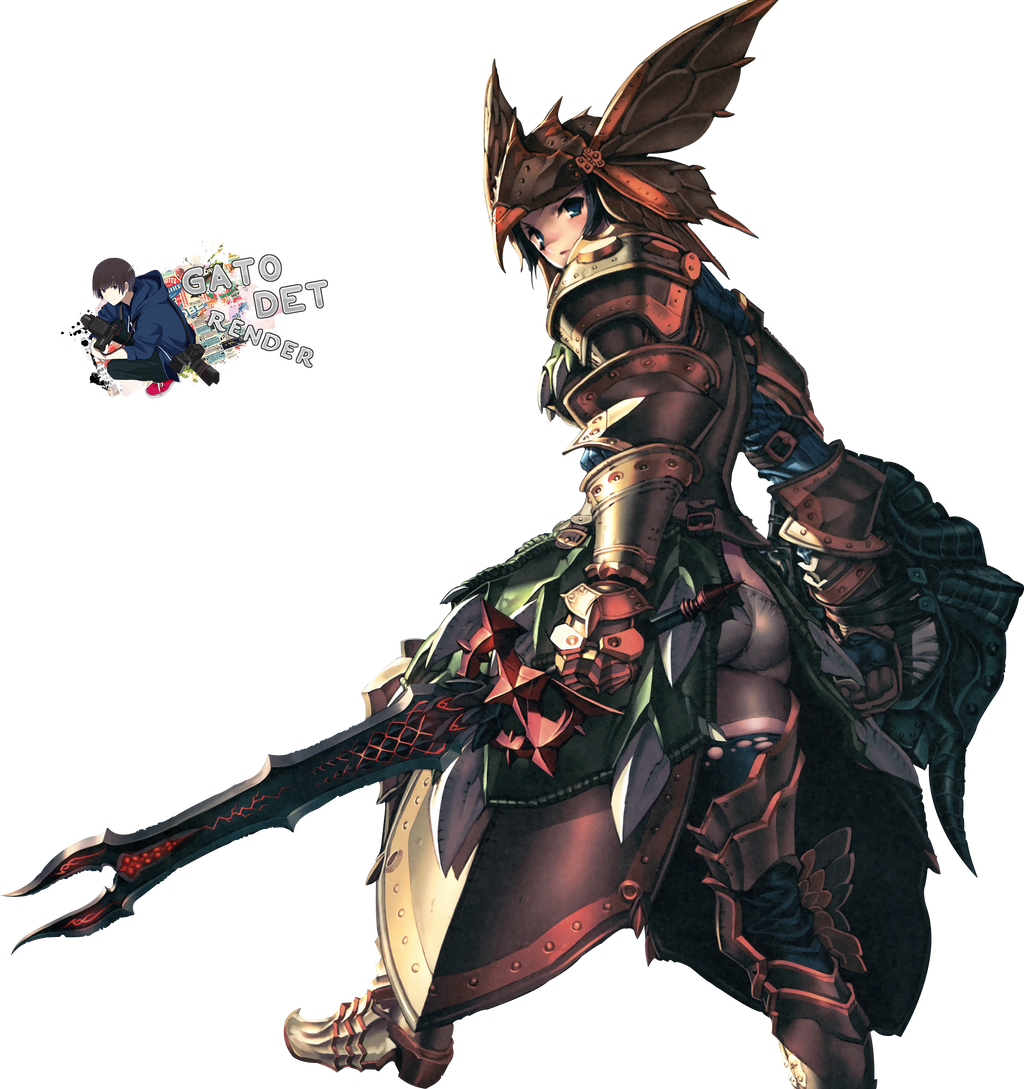 Monster Hunter Render by GatoDet on DeviantArt