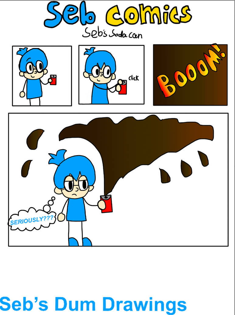 Sebo Cartoon Seb Comics: Sebs Soda Can by SebsDumDrawings on DeviantArt