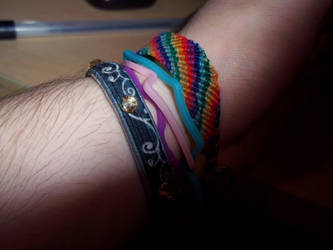 bracelets, italian