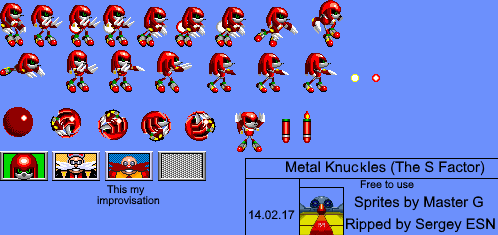 Mecha Sonic 8Bits Sprite Sheet by BowchersPrincipal on DeviantArt