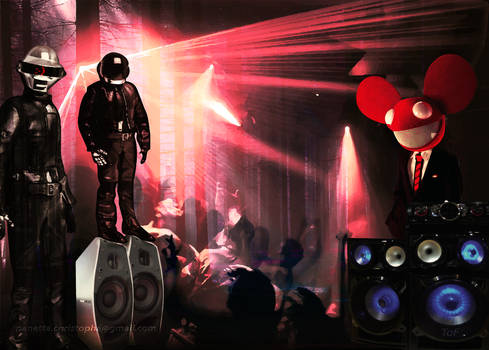 Daft punk and Deadmau5