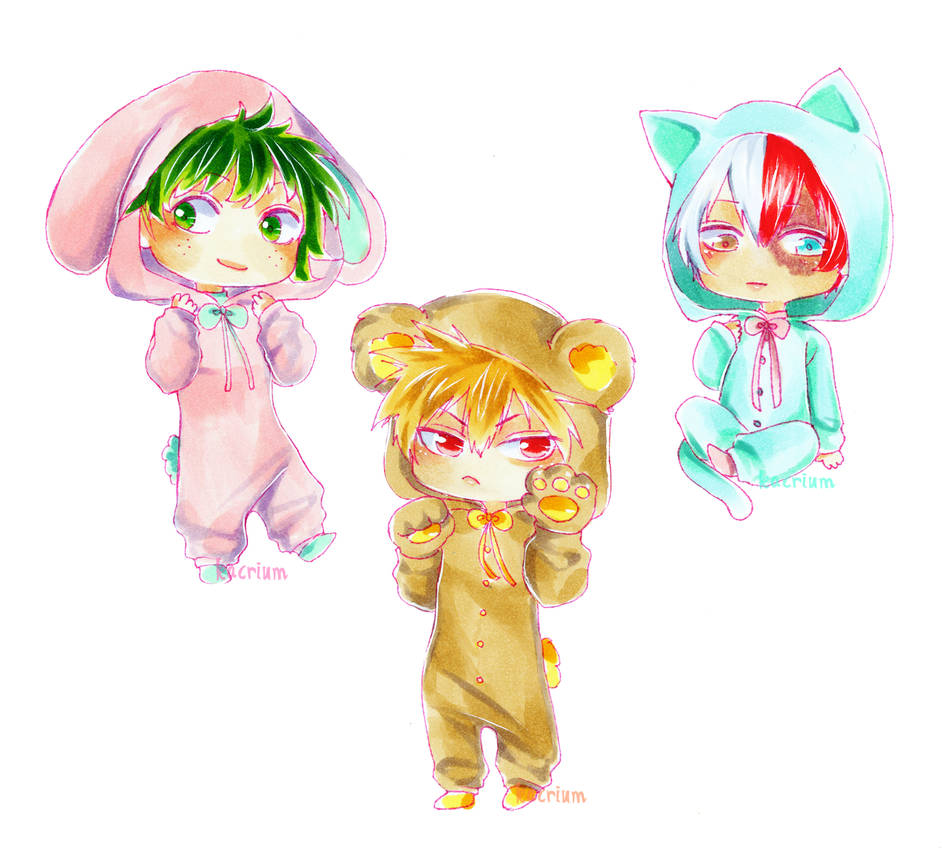 BNHA Chibis By Kacrium On DeviantArt