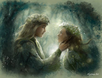 Thranduil and his wife