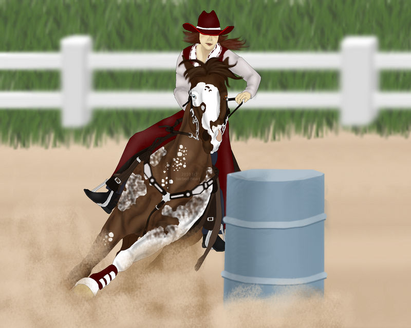 Barrel Race Showing by Zroya21 on DeviantArt