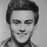 Tom Daley's portrait