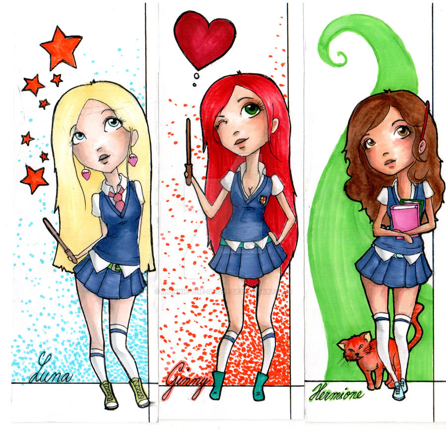 HP girls - bookmarks