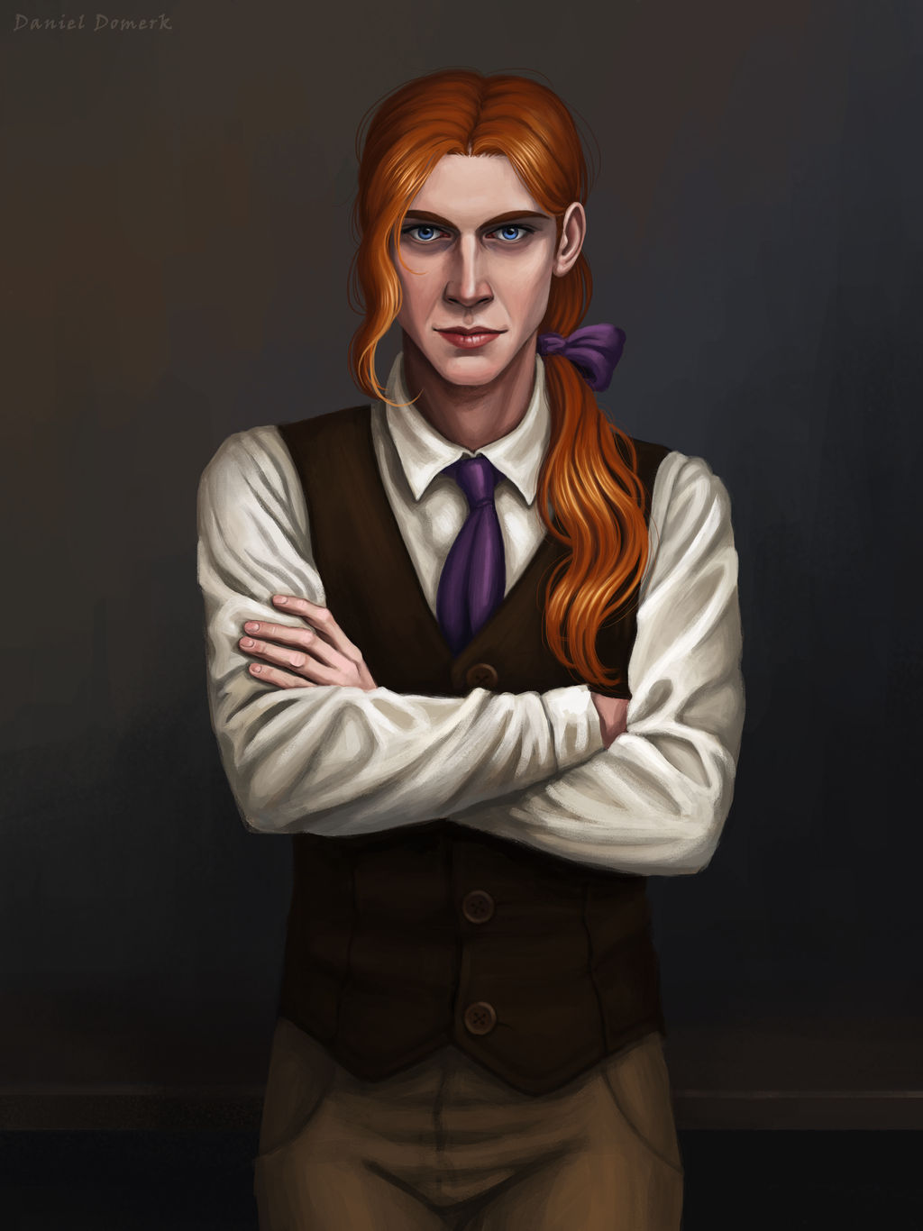 Young Albus Dumbledore by Domerk