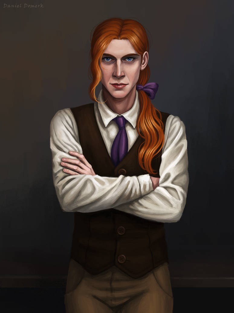 Young Albus Dumbledore by Domerk