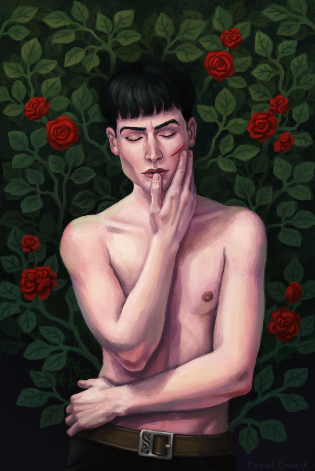 Credence Barebone and roses