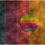 Retro Grungy Apple Wallpaper