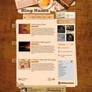 Caffe-Break Themed Blog Layout