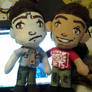 RD: Rimmer and Lister plushies