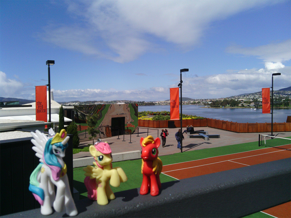 Ponies at MONA