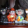 Jungle book cubs squeak figures