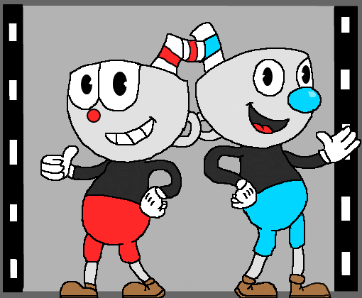 Cuphead and Mugman