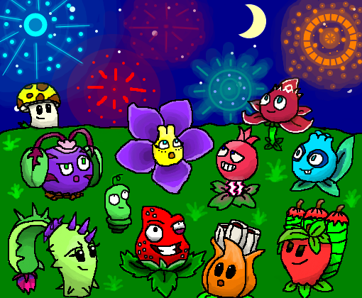 PvZ 2 : Happy New Year (2017)