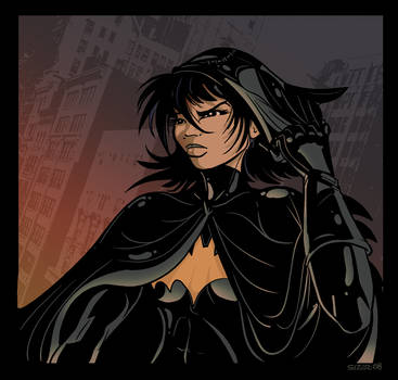 Cassandra Cain BATGIRL Colors