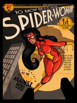 Spider Woman 1 Cover Remix