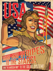SOLAR THEATRE American Poster