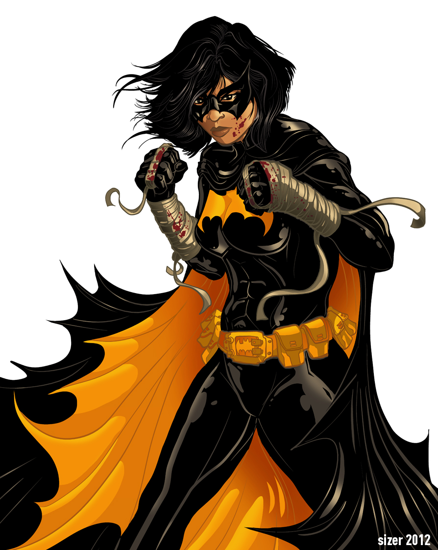 Cassandra Cain BLACK BAT Colors