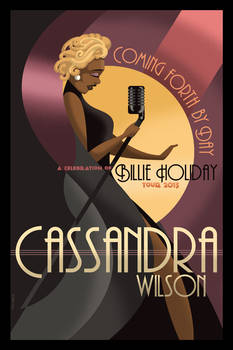 Cassandra Wilson Tour Poster