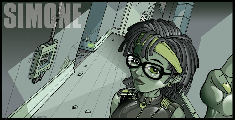 Simone Character Simone Character Frame by PaulSizer on DeviantArt