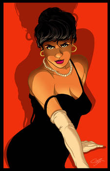 Glamour: Black, Red, White