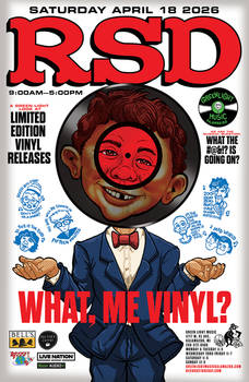 RECORD STORE DAY 2026 MAD MAGAZINE POSTER