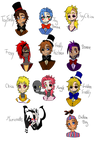 Five Nights at Freddy's Humanized by 2alexx2