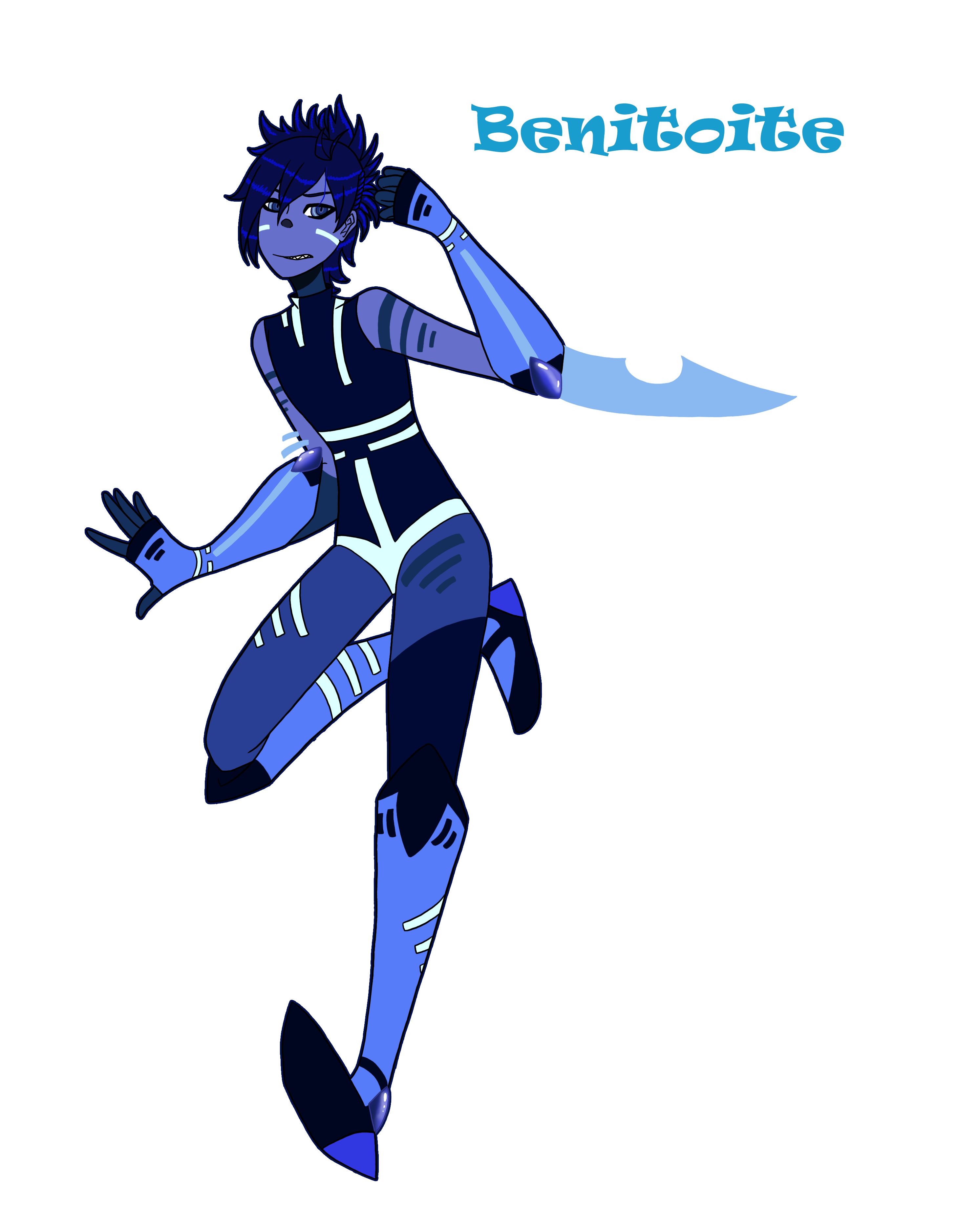 Gemsona: Benitoite :Colored: