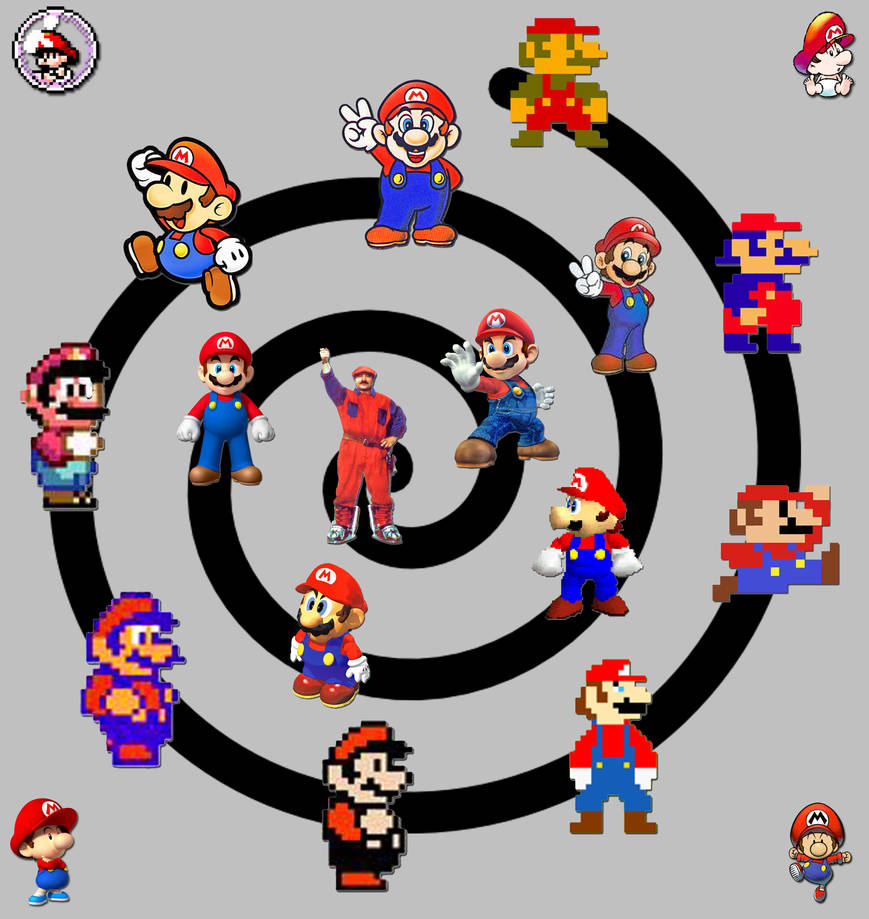 Mario Coexist Mario Comes To Life by SilverBuller on DeviantArt
