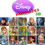 Disney Princess Wannabes, 3-D