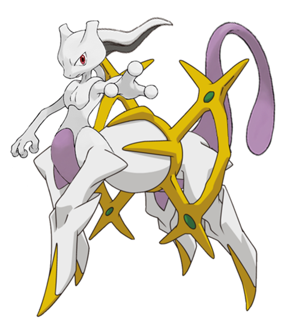 Arceus, Mewtwo, & More: 10 Most Powerful Legendary Pokemon