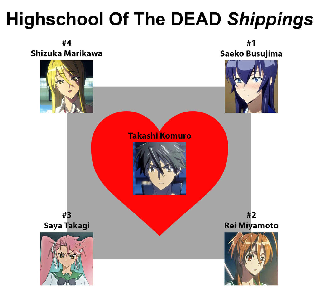 Highschool of the DEAD Shippings by SilverBuller on DeviantArt