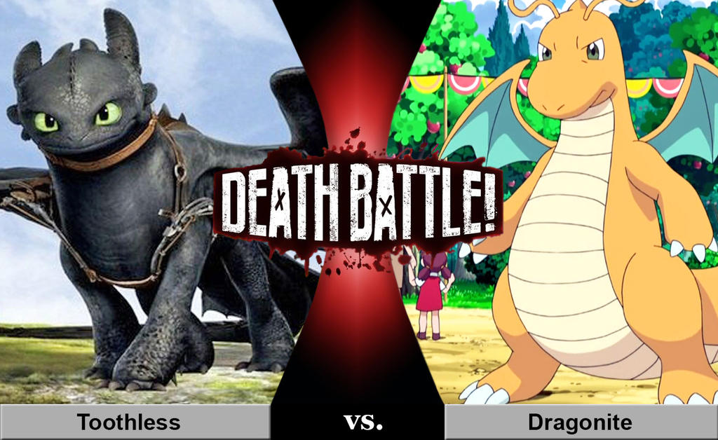 Toothless Battle Death Battle: Toothless vs. Dragonite by SilverBuller on DeviantArt