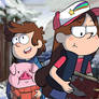 AU | Gravity Falls | FanArt