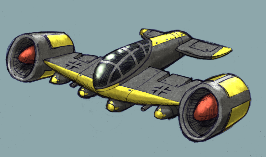 Aerodyne Bomber Concept