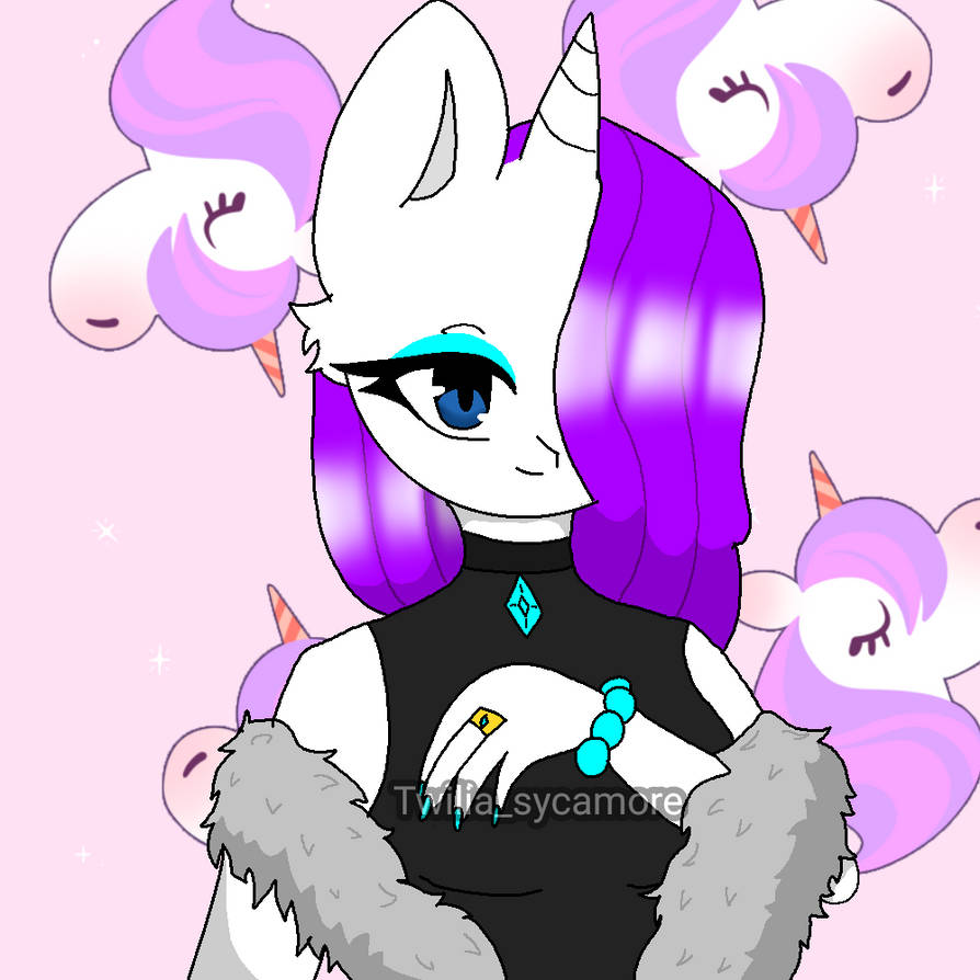 Rarity redesign by twiliasycamore on DeviantArt