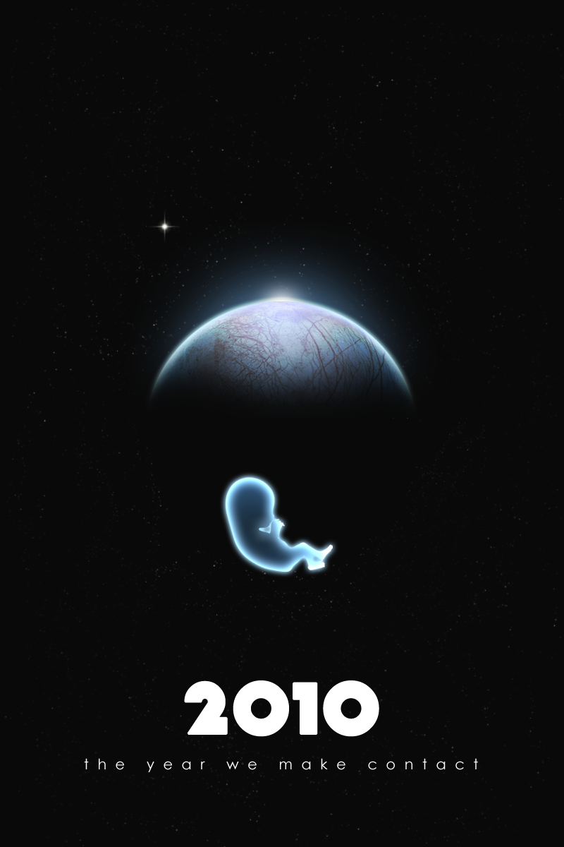 2010: The Year We Make Contact Minimal Poster