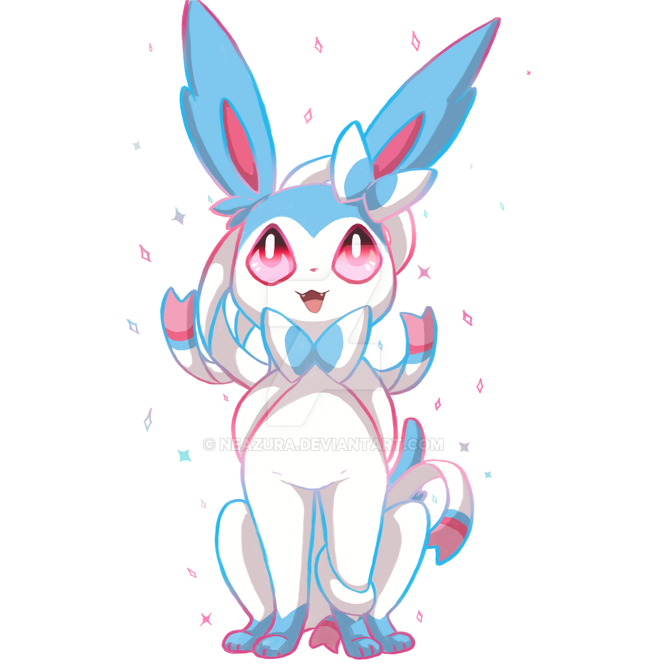 Shiny Sylveon By Neazura On DeviantArt shiny-sylveon-by-neazura-on-deviantart